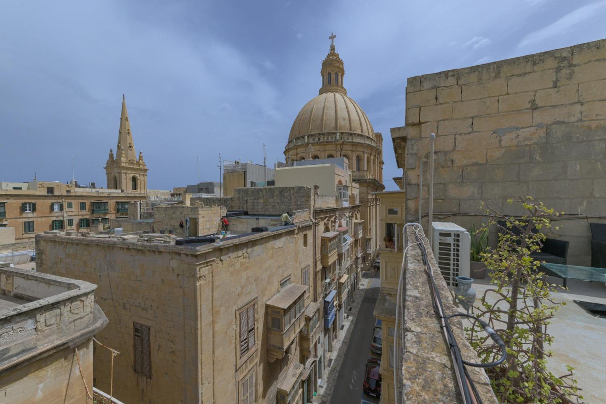 New 1 Bedroom Apartment In Valletta City Centre With Terrace And Views Valeta Exterior foto